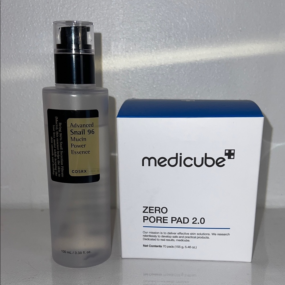 Cosrx and medicube bundle